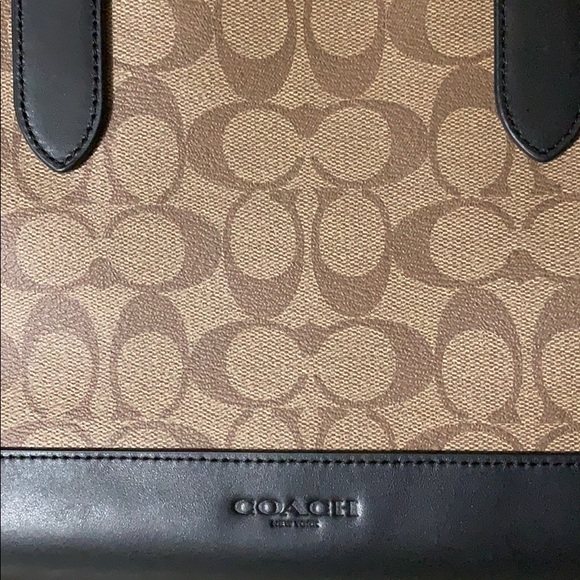 COACH MENS HAMILTON PORTFOLIO IN SIGNATURE CANVAS - Picture 4 of 6